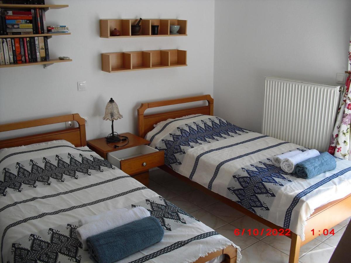 Gemuetliche Villa Mailin Priv. Pool Schoene Aussicht Skouloúfia Exteriör bild