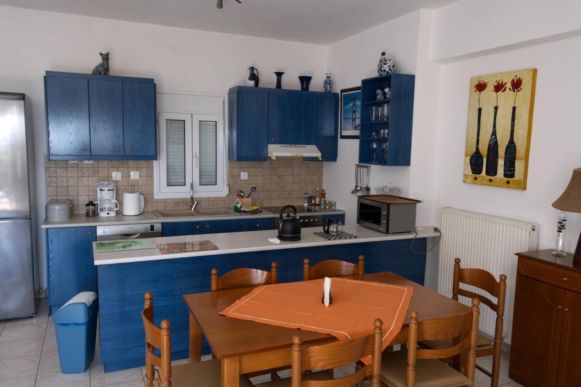 Gemuetliche Villa Mailin Priv. Pool Schoene Aussicht Skouloúfia Exteriör bild